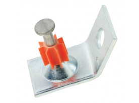 45° Angle ceiling clip, Ramset, Whitout pin (100un/bx)