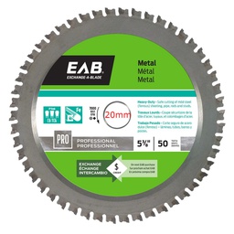 [EATMCSB53850TH-MIL] Lame à métal pour scie circulaire, EAB/Milwaukee, 5-3/8&quot;, 50 dents (10un/pqt)