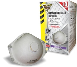 [BUNWHN95V] N95 Particulate Respirators Workhorse, with valve (10un/bx)